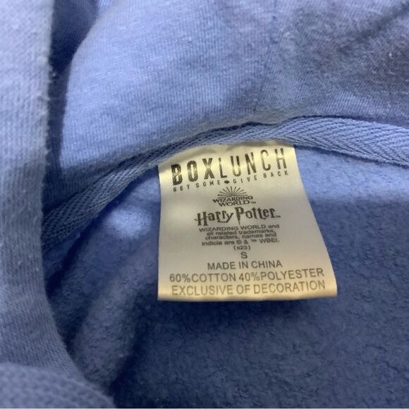 Harry Potter Floral Ravenclaw Crest Women's Hoodie - BoxLunch Exclusive - Picture 10 of 10